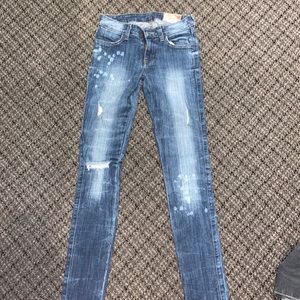 Vintage low rise skinny jeans